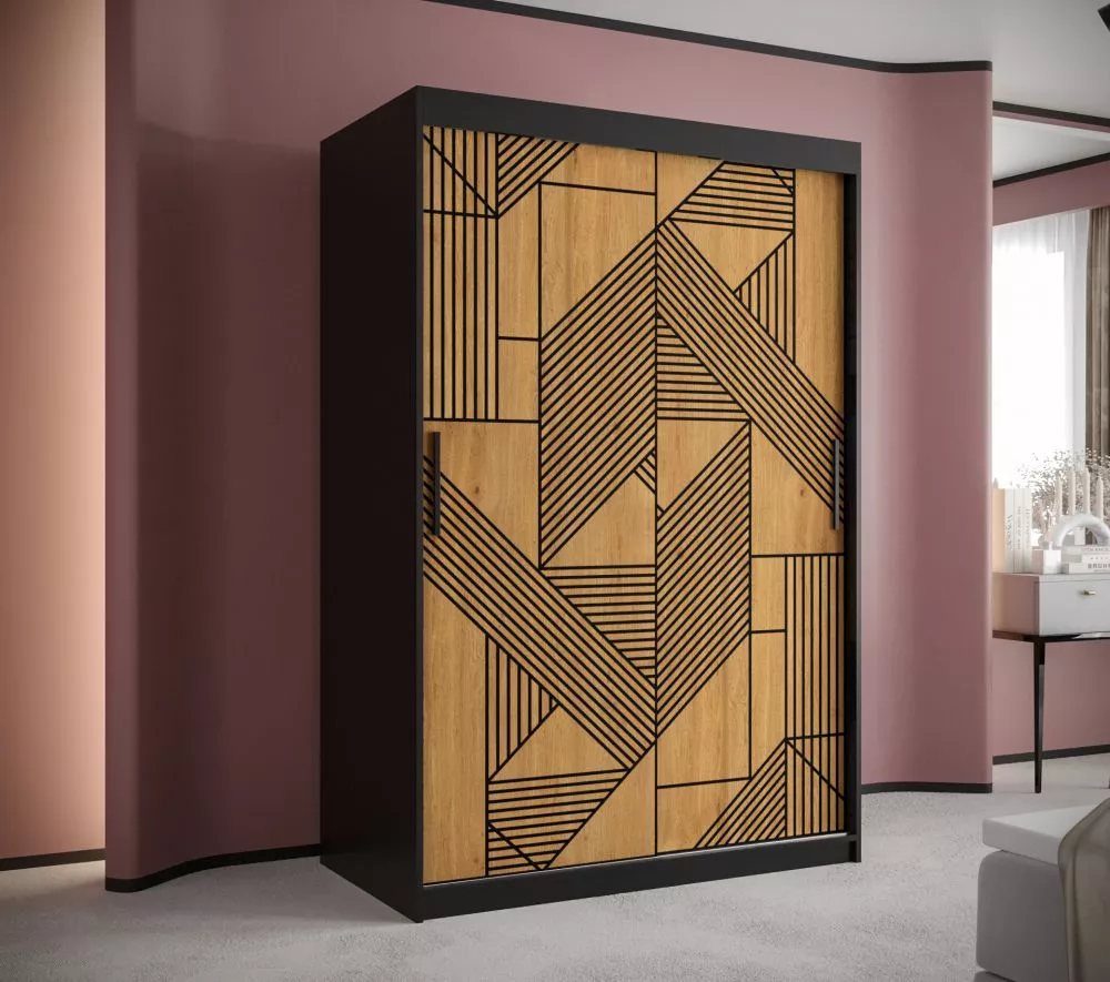 Skapis Florencja Modern 1 · 120 × 62 × 200 cm