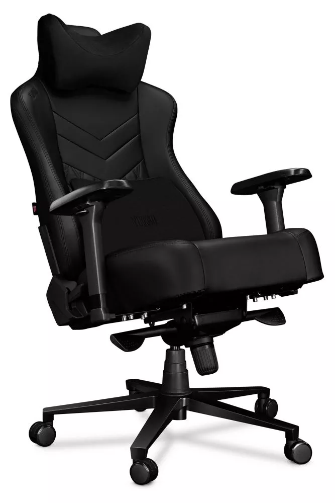 Datorkrēsls Yumisu 2053 Eco Sēdvietas platums: 54 cm, · Melns · 70 × 70 × 135 cm