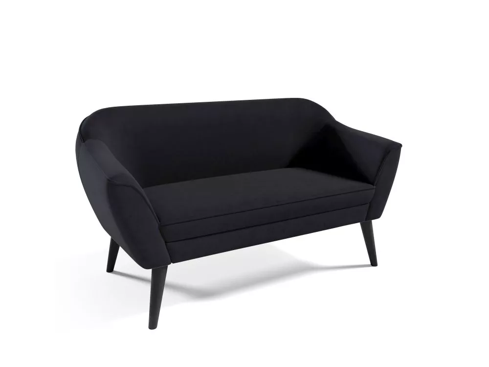 Dīvāns Sofa 188 standard · Melns · 71 × 150 × 75 cm