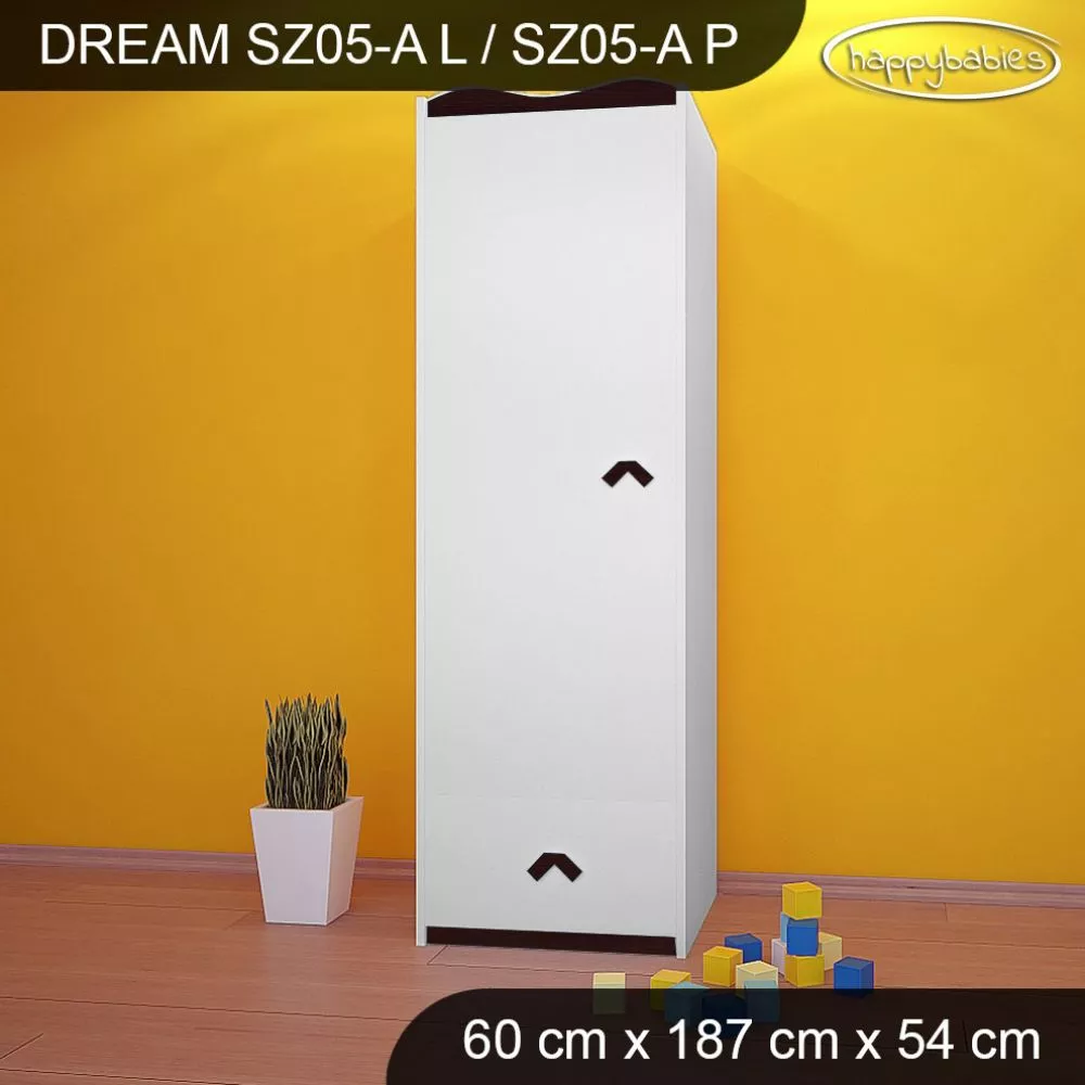 Bērnu skapis Dream SZ05-A · 60 × 54 × 187 cm