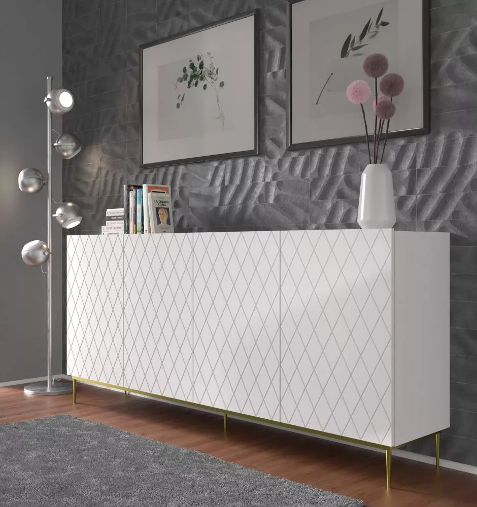Kumode Diuna Gold 02 · 193 × 40 × 90 cm