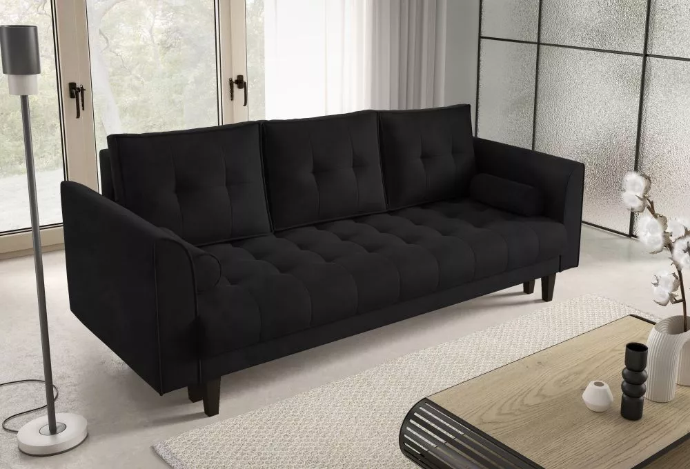 Dīvāns Nexus Sofa Standard · Melns · 91.5 × 220 × 95 cm