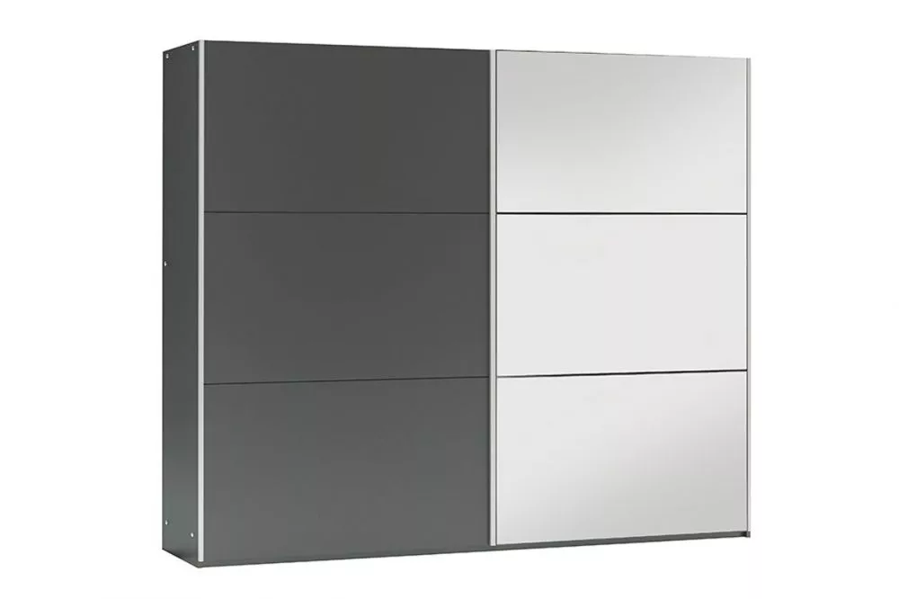 Skapis Vigo Classic · Grafīts · 250 × 65 × 215 cm