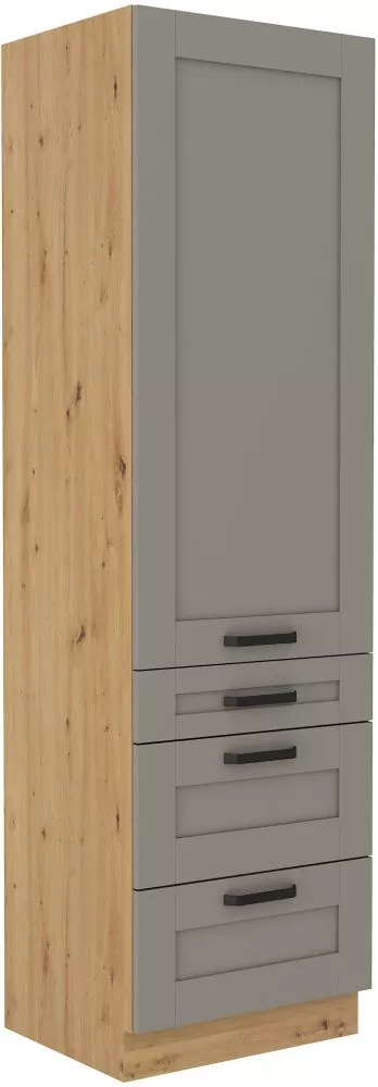 Virtuves skapis Luna Artisan 60 DKS-210 3S 1F
