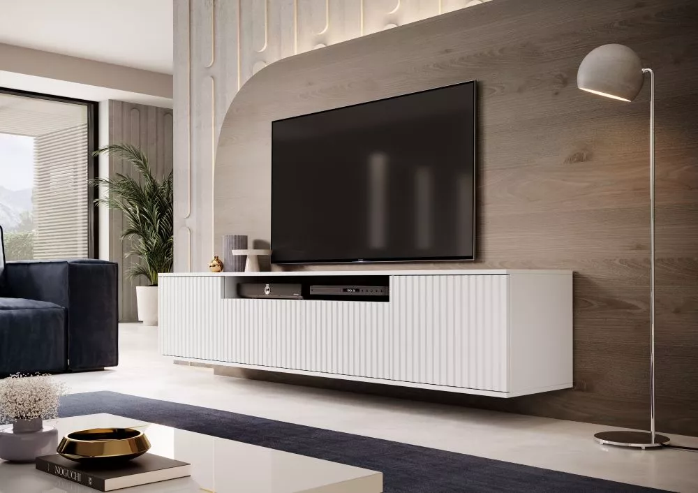 TV tumba Agnes RTV ar LED · 200 × 40 × 42 cm