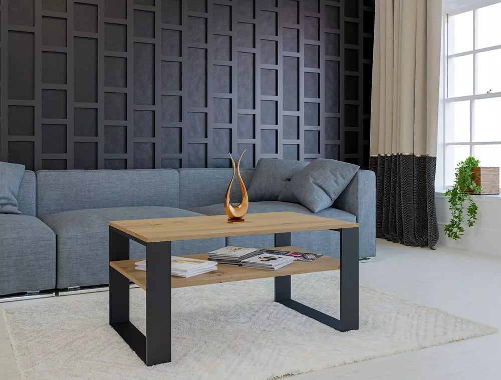 Žurnālgalds Modern 1P Korpusa krāsa: ozols artisan, · 90 × 58 × 50 cm