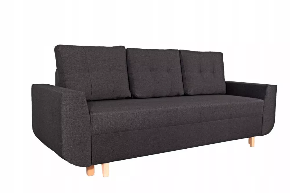 Dīvāns Malibu Sofa standard · Grafīts · 90 × 230 × 90 cm