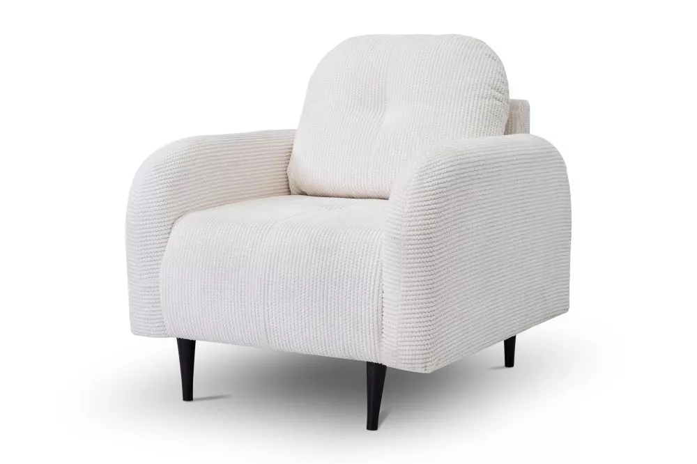 Mīksts krēsls Cloud 1S standard Sēdvietas dziļums: 54 cm, · Gaišais krēms · 86 × 90 × 91 cm