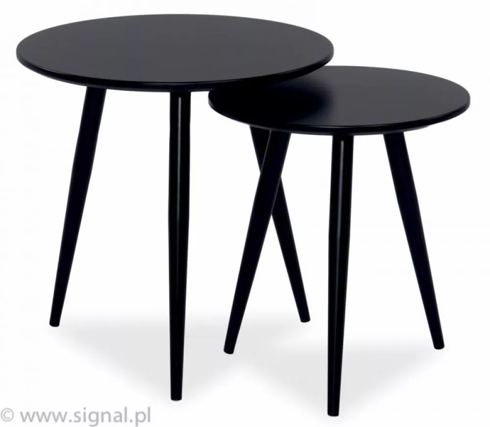 Žurnālgalds Cleo · Melna · 50 cm