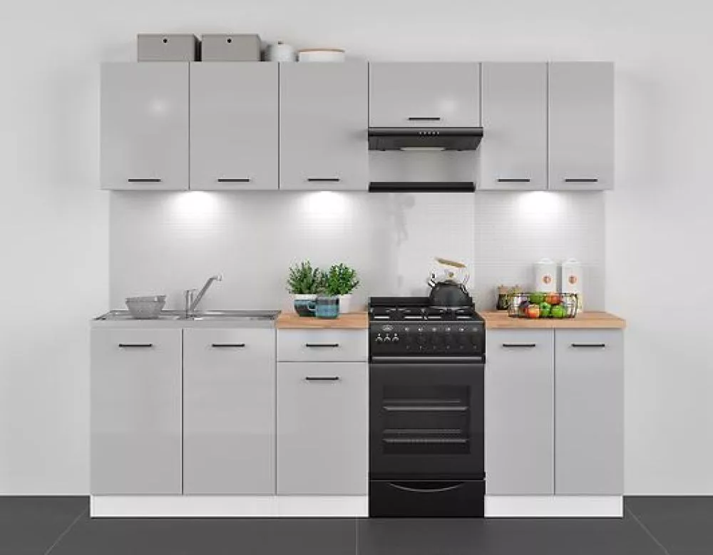 Virtuves komplekts Junona Line 230 Gloss Materiāls : MDF + LKSP plātne,