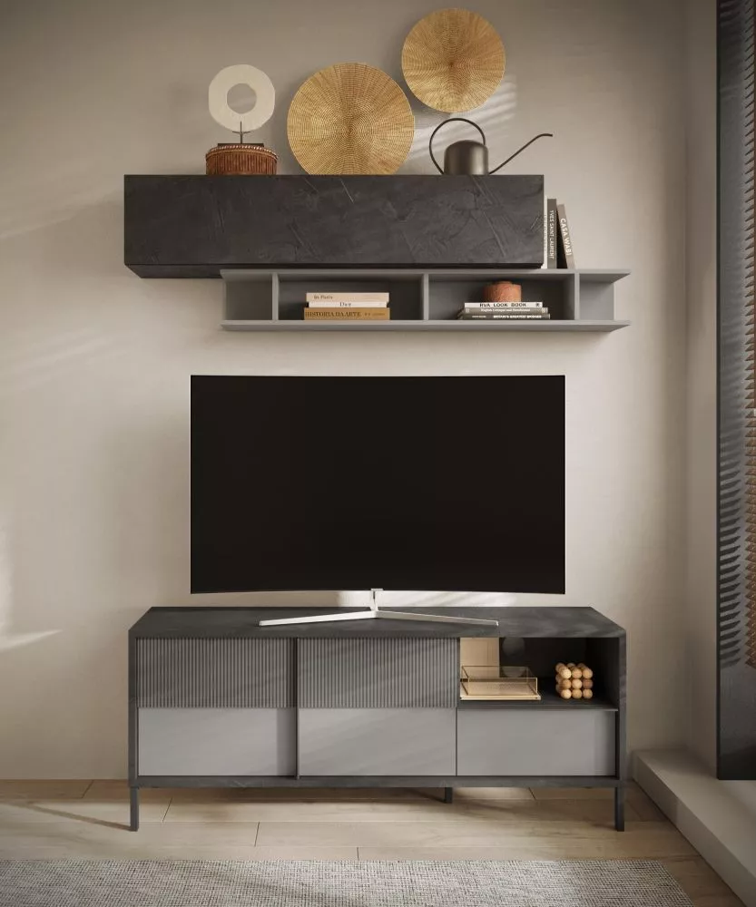 TV tumba Everest 01 · 156 × 40 × 64 cm