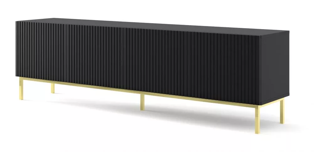 TV tumba Ravenna B Gold Frame RTV 4D · 199.6 × 41.8 × 57.8 cm