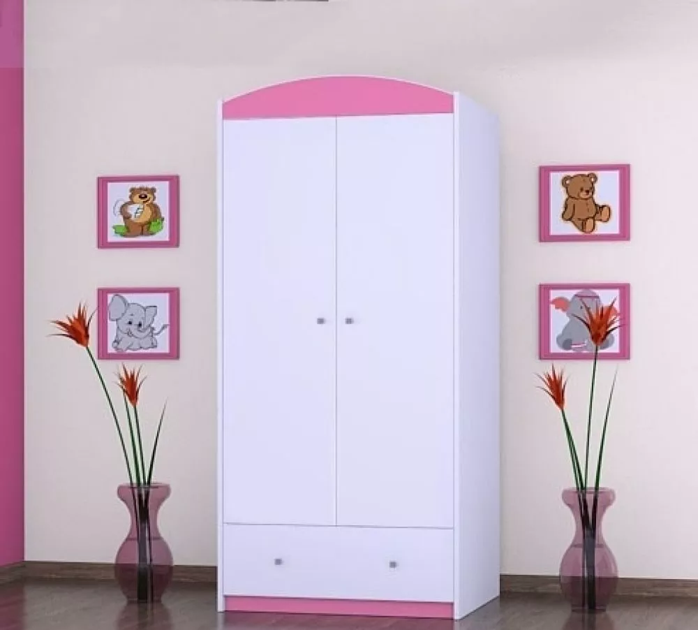 Bērnu skapis Happy SZ08-A · 88 × 54 × 187 cm