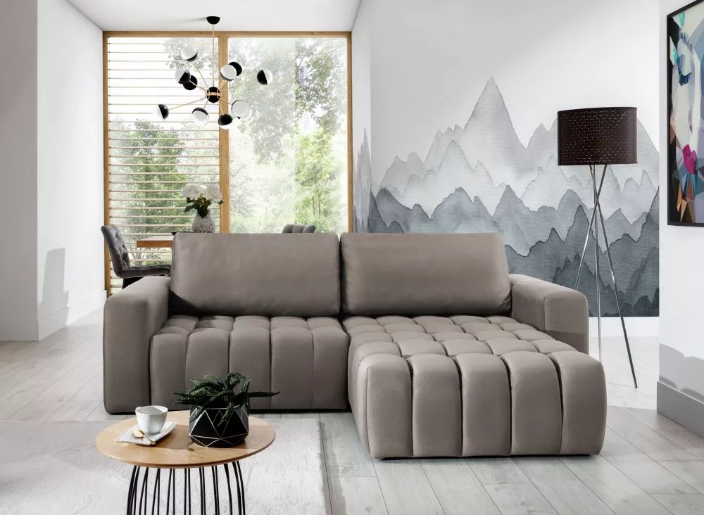 Dīvāns Bonett Premium Standard · Kapučino · 160 × 245 × 85 cm