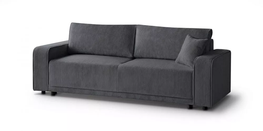 Dīvāns Primo 3S standard · Antracīts · 96 × 250 × 90 cm