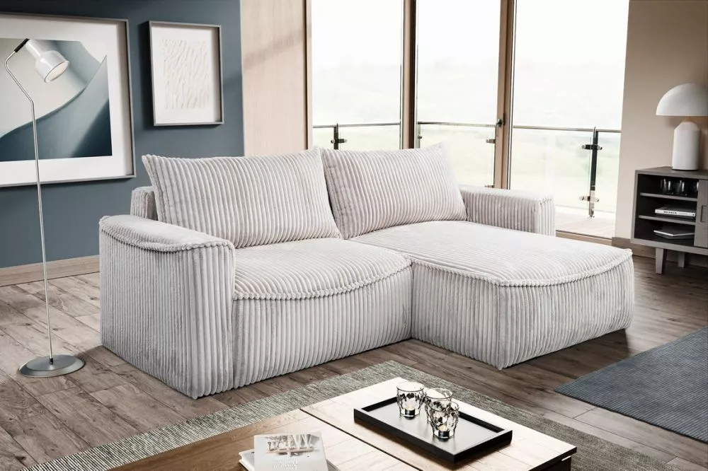 Dīvāns Lily Standard · Gaiši bēšs · 160 × 242 × 76 cm