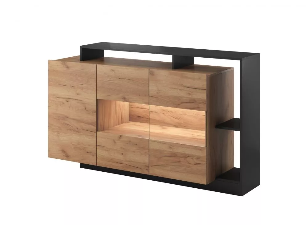 Kumode Alva K155 ar LED · 155 × 44 × 93.5 cm