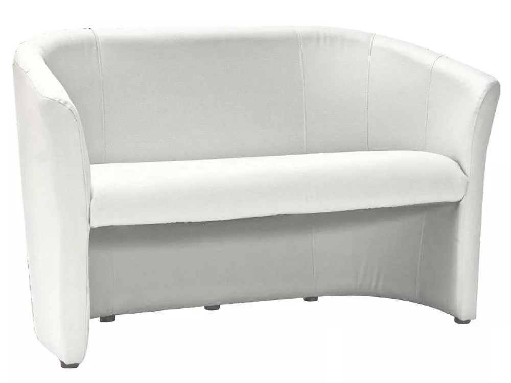 Dīvāns TM - 2-3 eco · Balts · 60 × 126 × 76 cm