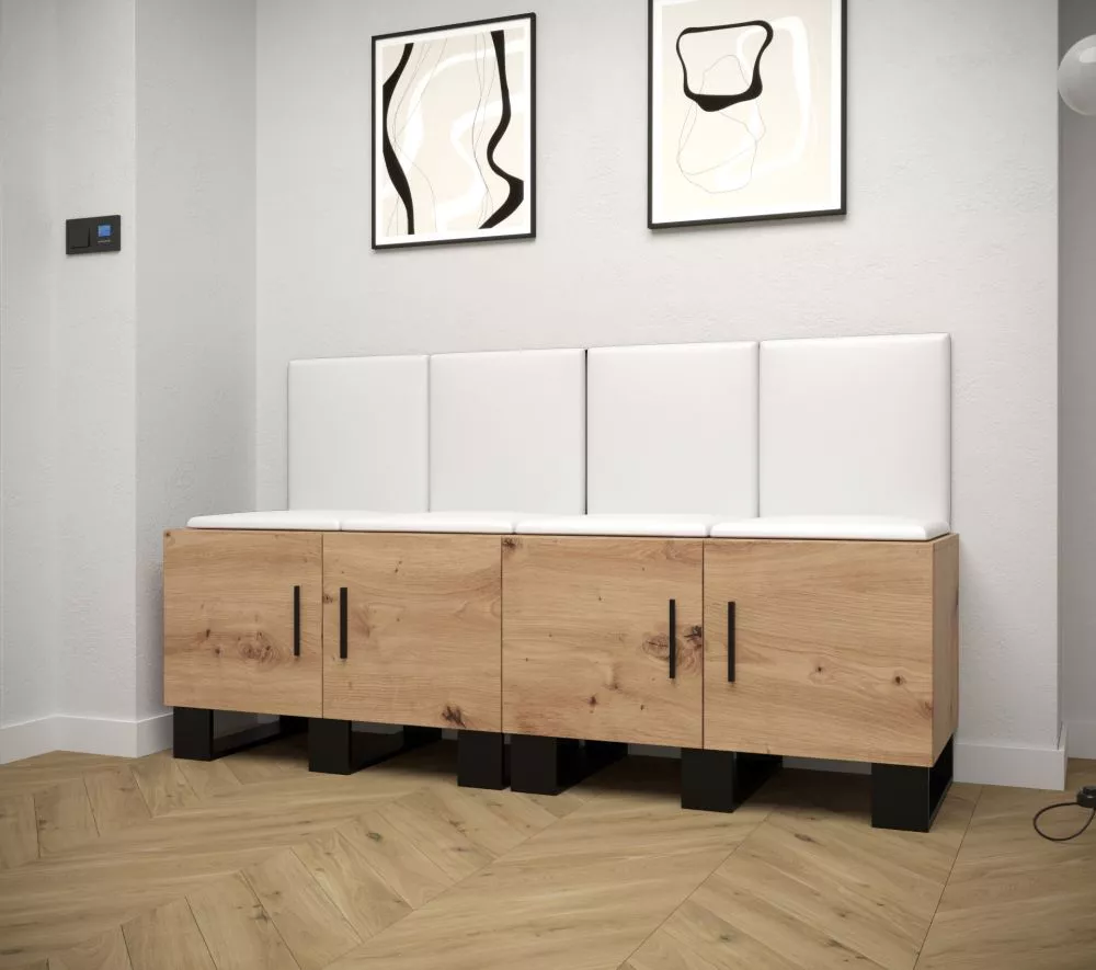 Apavu skapis Artin 20 eco Korpusa krāsa: ozols artisan, · 168 × 45.6 × 95 cm