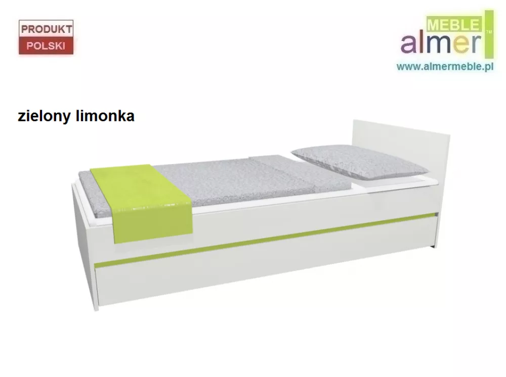 Bērnu gulta City C15 ar stelāžu Guļamvietas platums: 90 cm, Guļamvietas garums: 200 cm, · 94 × 204 × 70 cm