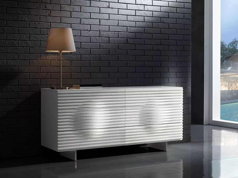 Kumode Hudson H08 · Balts · 160 × 49 × 75 cm