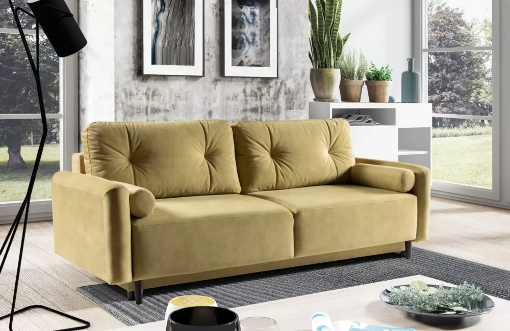 Dīvāns Ovalio standard · Olīvu · 97 × 230 × 92 cm