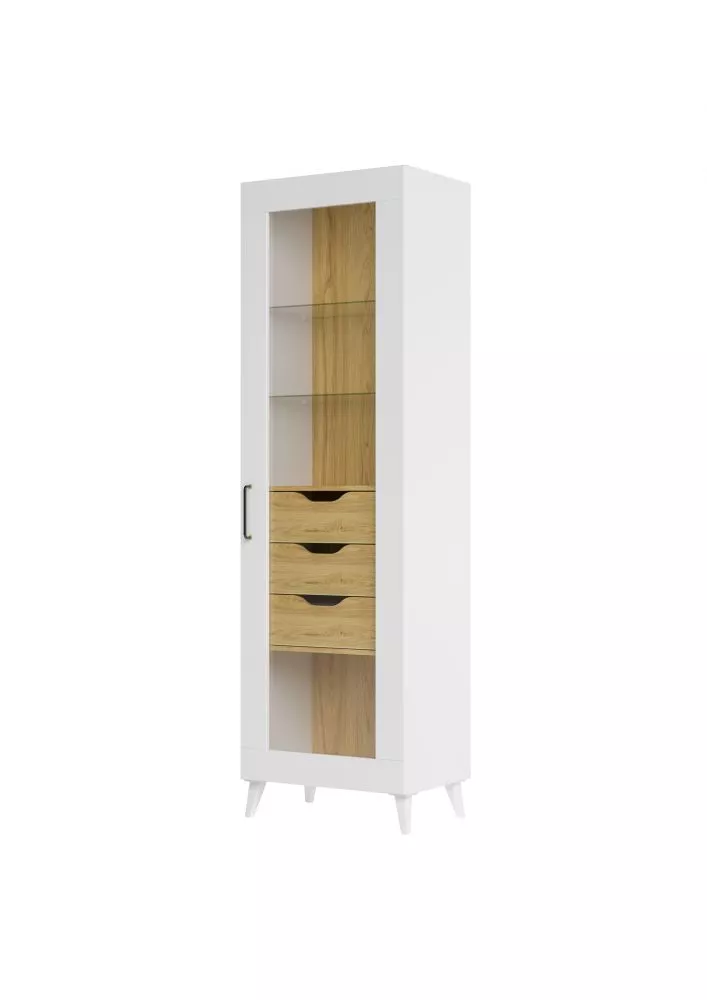 Sekcija Barris 11 Korpusa krāsa: balts, · 60 × 41.5 × 200 cm