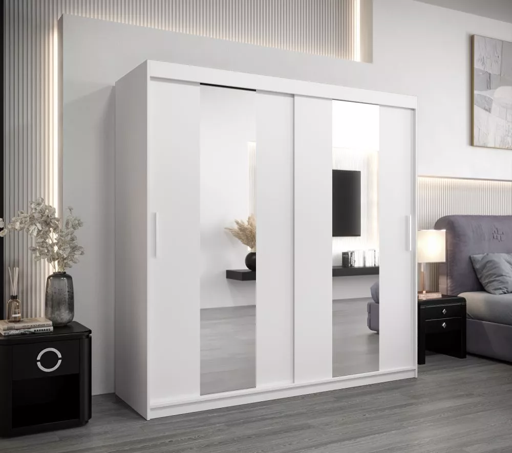 Skapis Pole · Balts · 200 × 62 × 200 cm