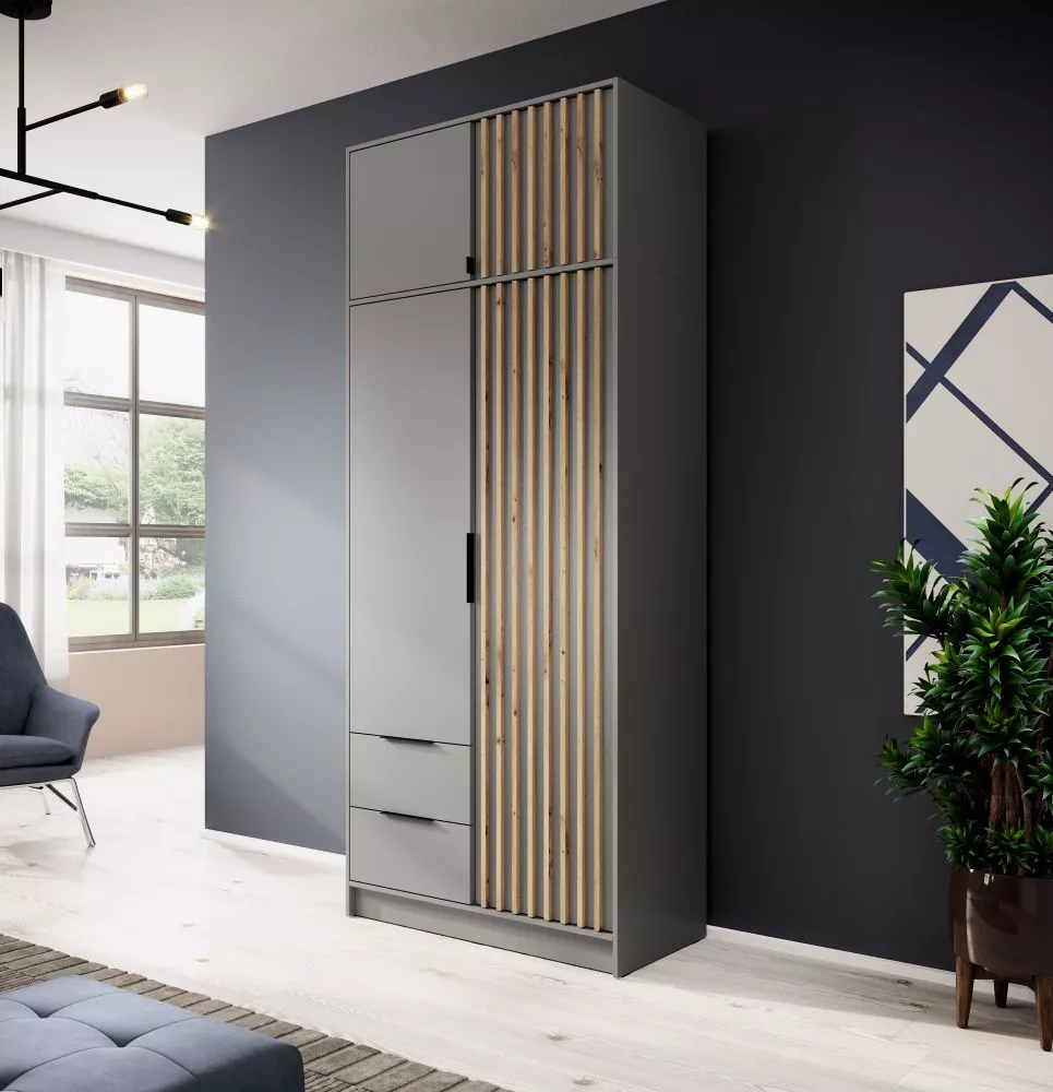 Skapis Nelly Plus Lamela · 105 × 51 × 250 cm
