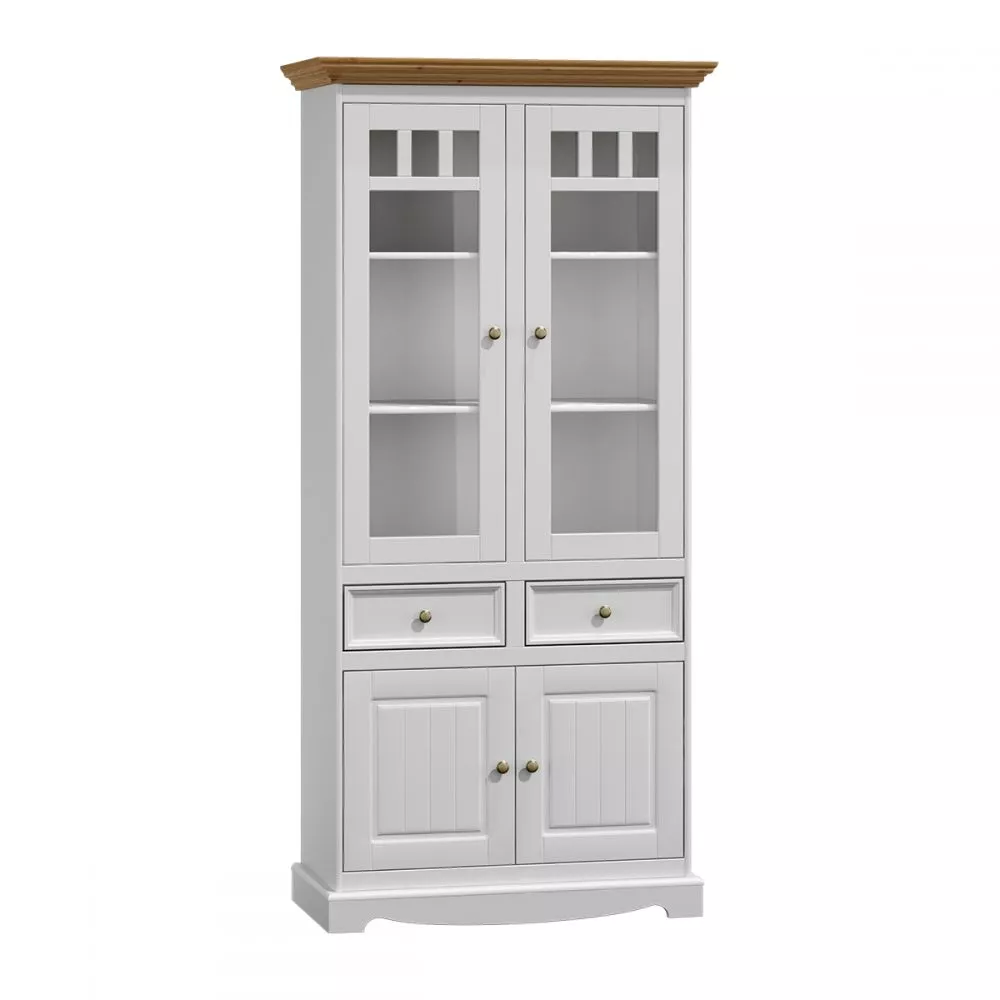 Plaukts Belluno Elegante Witryna 2D · 90 × 190 × 45 cm