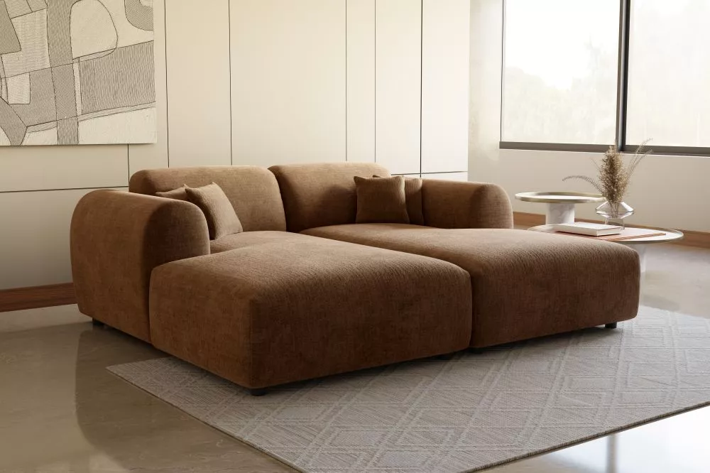 Dīvāns Aura Bigsofa Standard · Brūns · 160 × 240 × 72 cm
