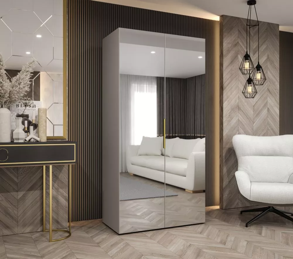 Skapis Marbella 3 · Kašmira · 100 × 50 × 202 cm