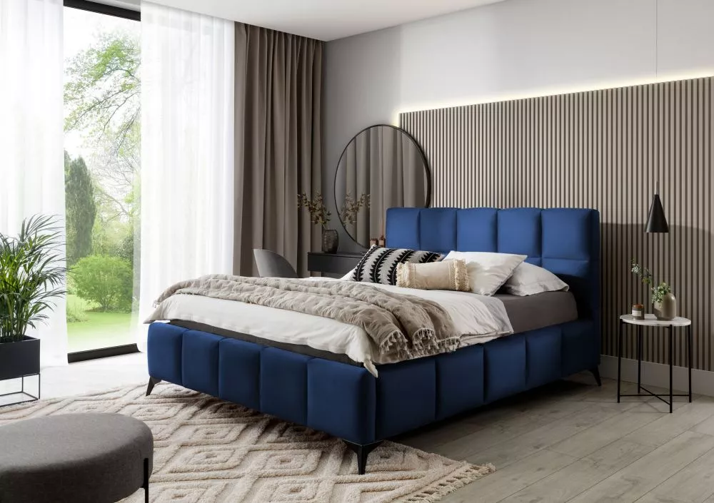 Gulta Mist Premium Standard ar stelāžu Guļamvietas platums: 160 cm, Guļamvietas garums: 200 cm, stelāžas tips: metāla, ·