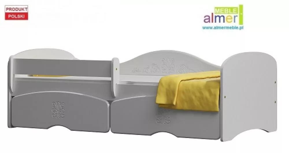 Bērnu gulta Magic 23S Guļamvietas platums: 80 cm, Guļamvietas garums: 160 cm, · Balts · 92 × 164 × 65 cm