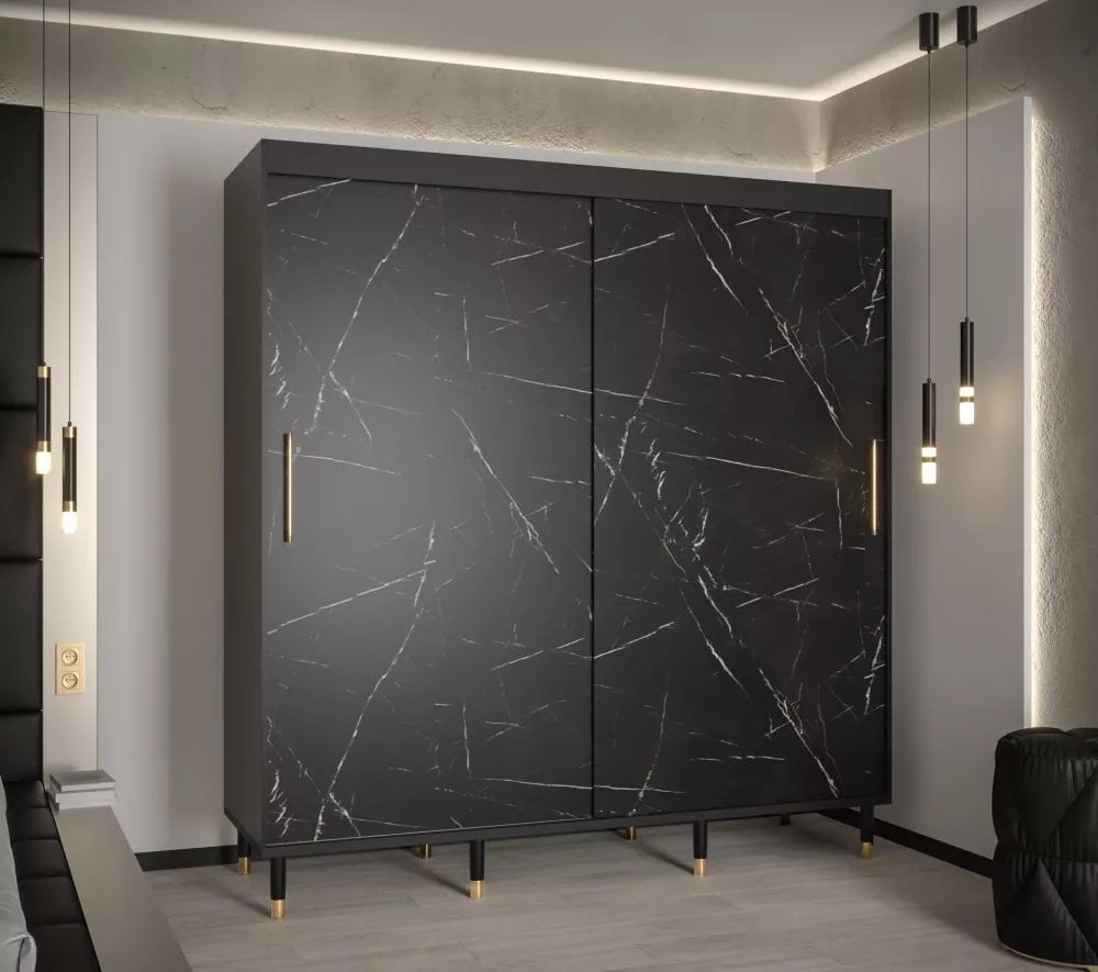 Skapis Calipso Marmur · 200 × 62 × 208 cm