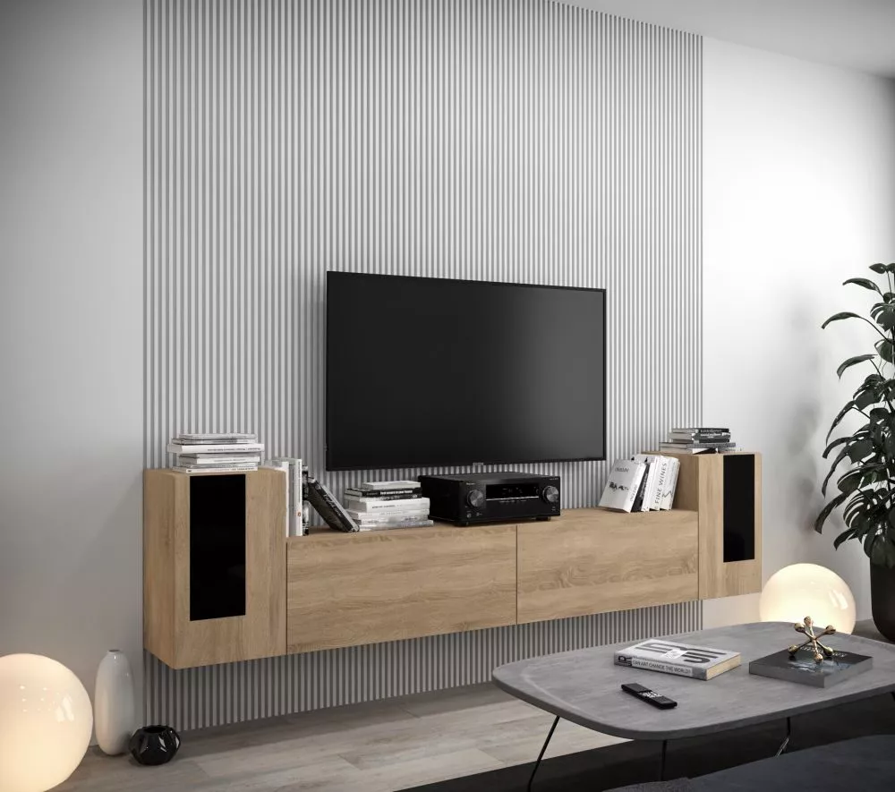 Sekcija New Concept C87 · Sonoma · 240 × 35 × 60 cm