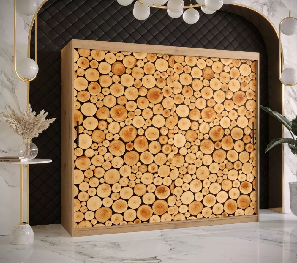 Skapis Sosna 1 · 200 × 62 × 200 cm