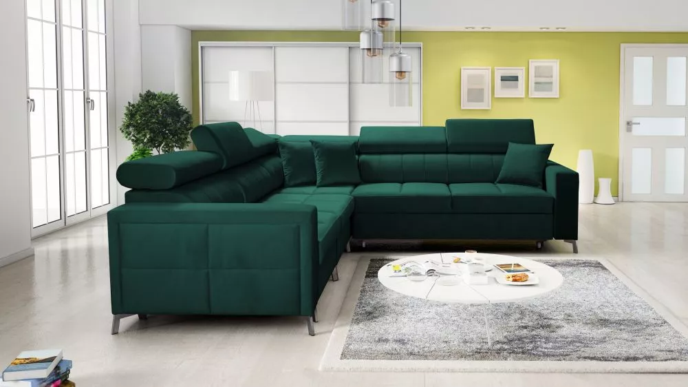 Dīvāns Side 4 Standard · Zaļš · 270 × 275 × 83 cm