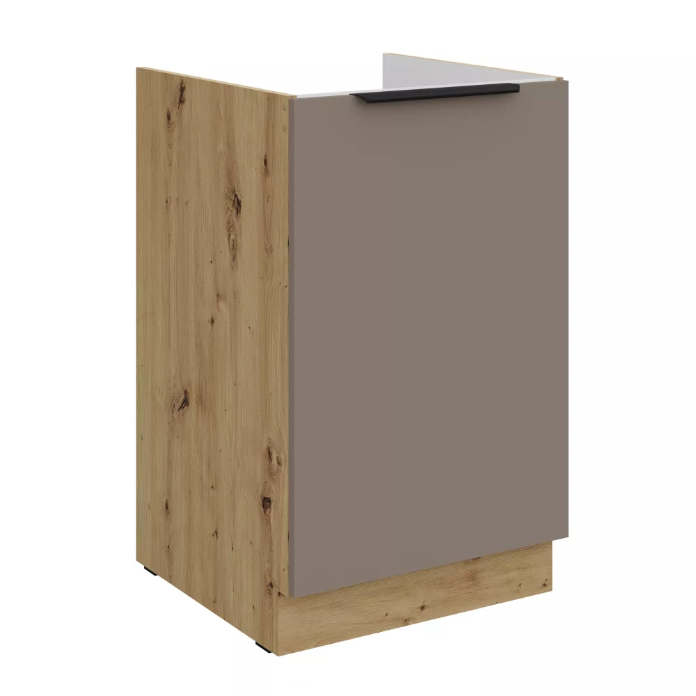 Virtuves skapis Aria Sandgrau 50 ZL 1F BB
