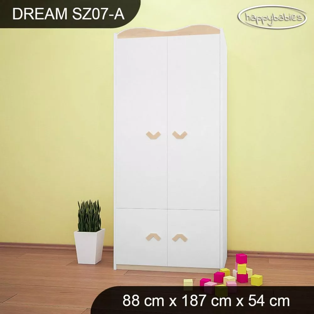 Bērnu skapis Dream SZ07-A · 88 × 54 × 187 cm