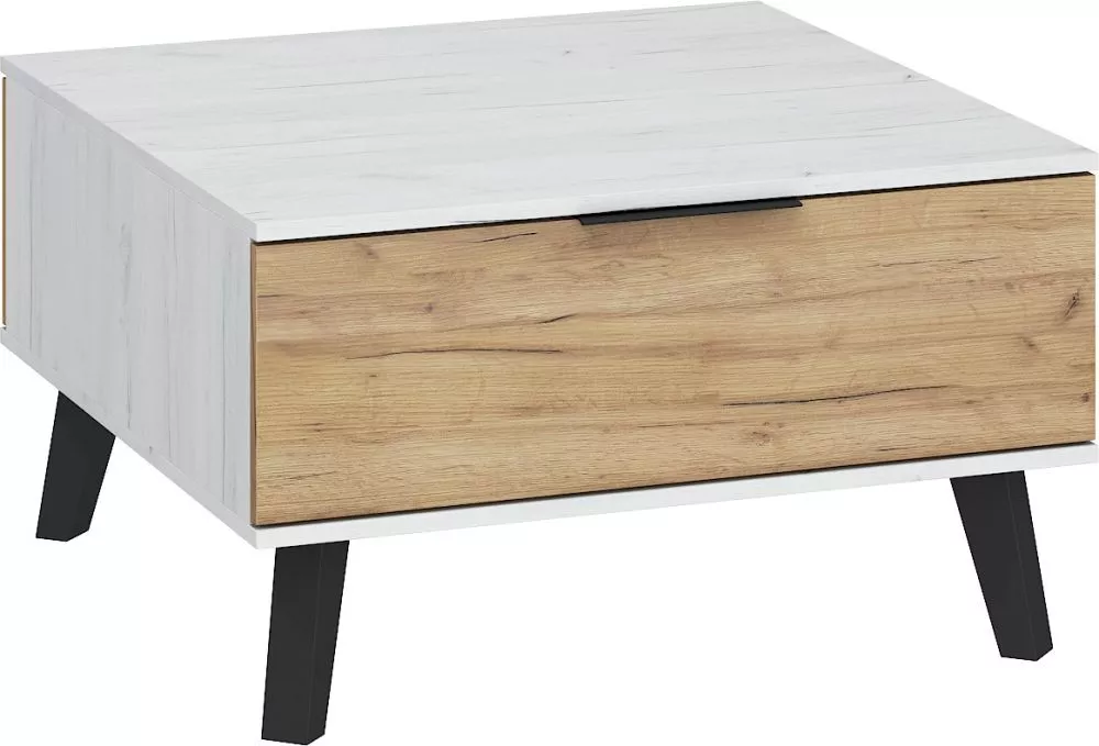 Žurnālgalds Sven SVN 06 Korpusa krāsa: baltais ozols, · 84 × 80 × 46 cm
