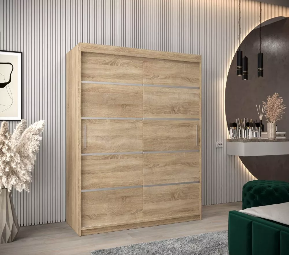 Skapis Verona 1 · Sonoma · 150 × 62 × 200 cm