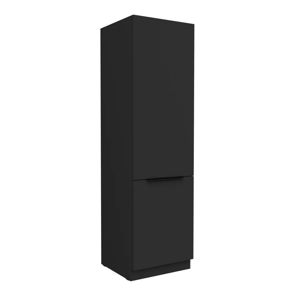 Virtuves skapis Aria Black 60 DK-210 2F