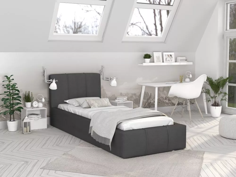 Gulta Florida Premium Standard ar stelāžu Guļamvietas platums: 90 cm, Guļamvietas garums: 200 cm, stelāžas tips: metāla,