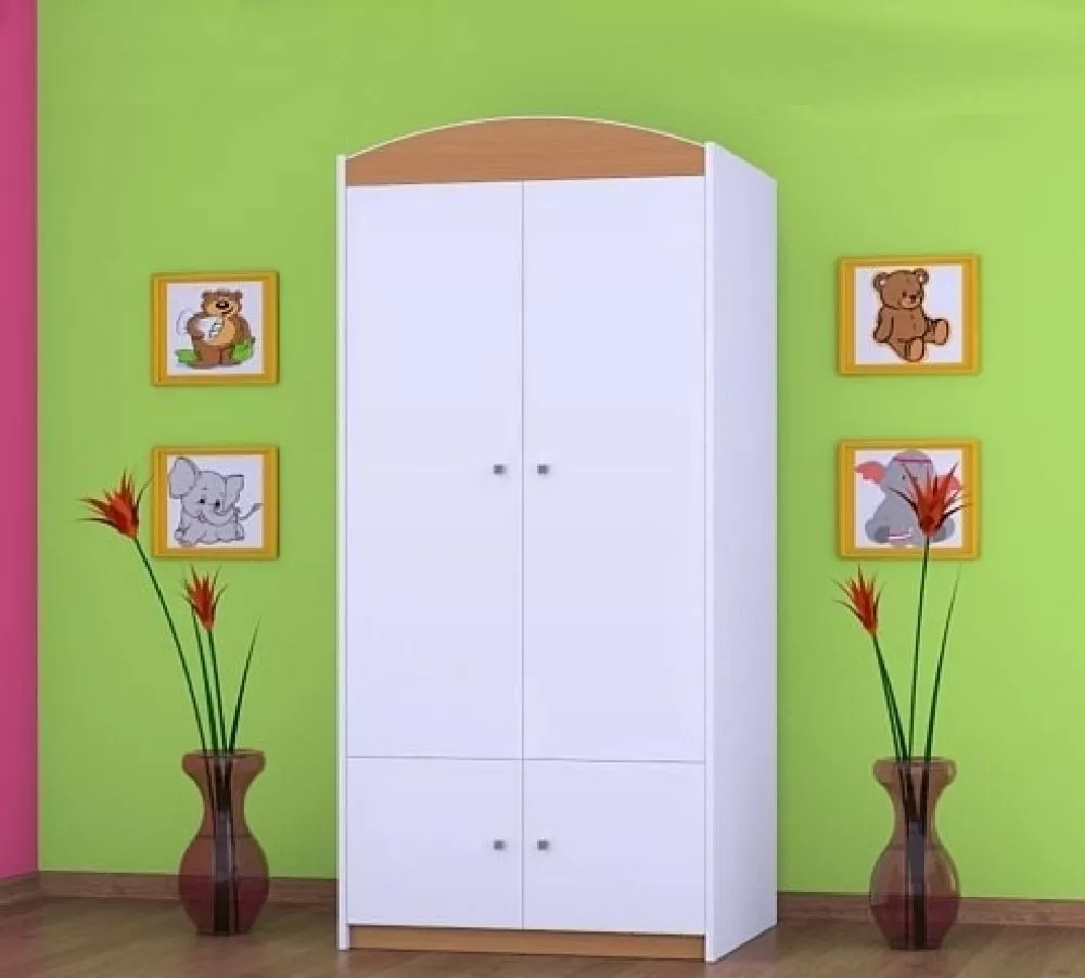Bērnu skapis Happy SZ07-B · 88 × 54 × 187 cm