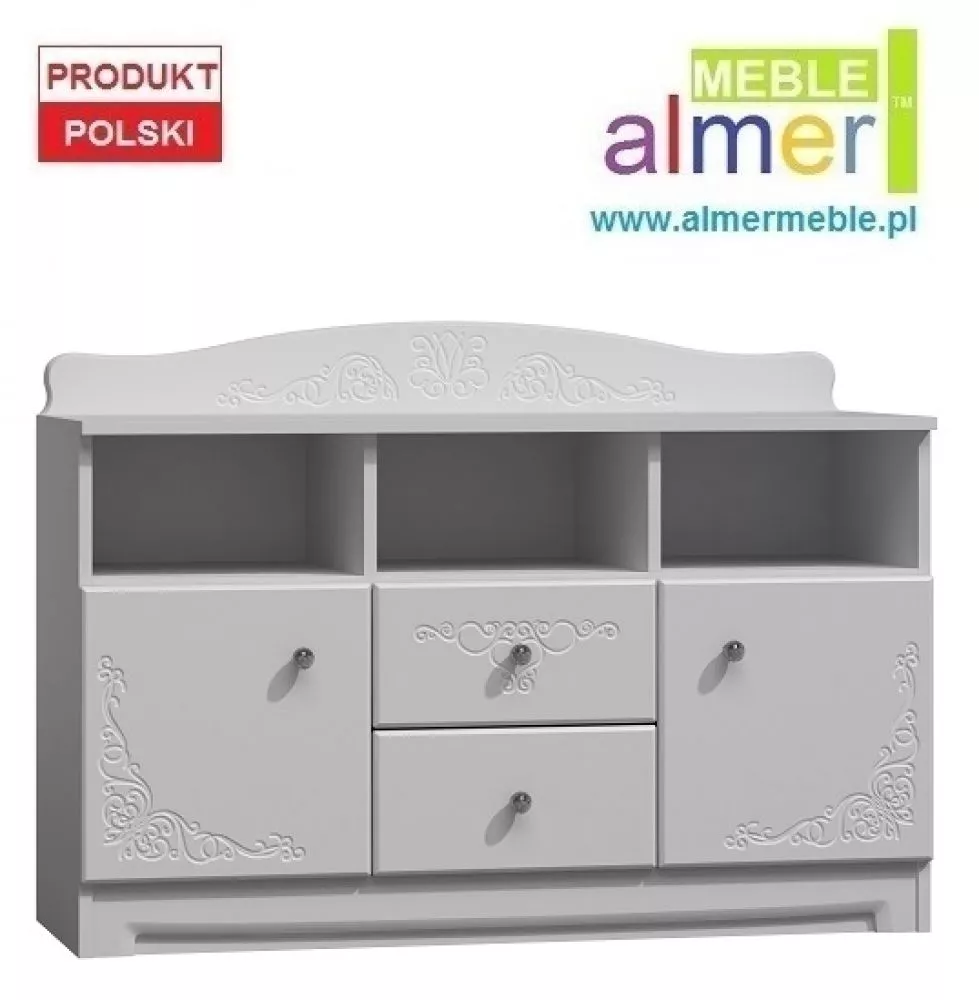 Kumode Magic 13 · Balts · 120 × 47 × 82 cm
