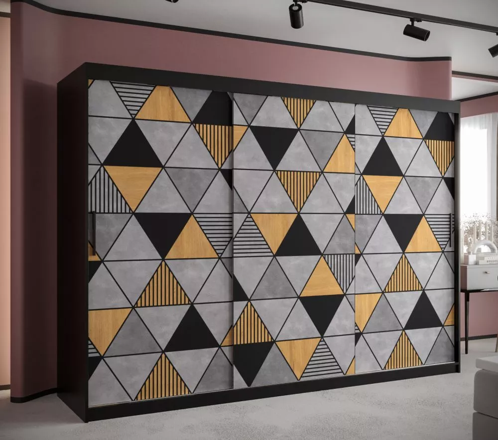 Skapis Praga Modern 1 · 250 × 62 × 200 cm