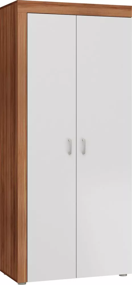Skapis Mamba MAM 05 · Plūmju + balts · 90 × 55 × 202.9 cm