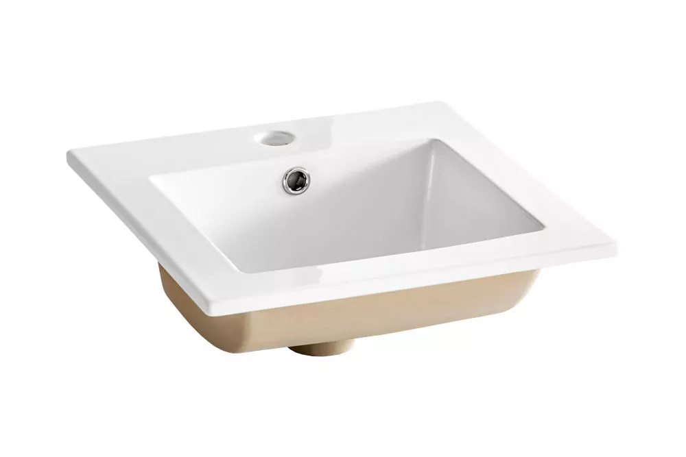 Izlietne CFP 9048B · Balts · 41.5 × 41.5 × 17.5 cm