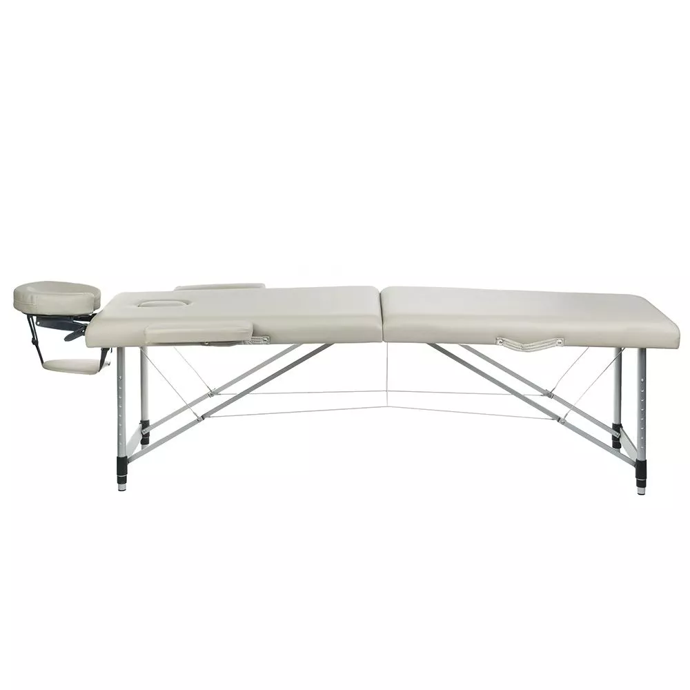 Kosmetologu kušete BS-723 · Pelēks · 60 × 185 × 60 cm